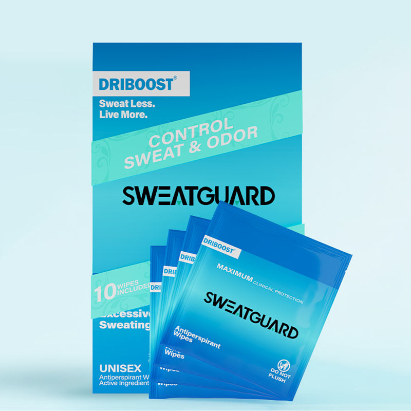 Sweat Blocking Antiperspirant Wipes