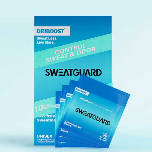 Sweat Blocking Antiperspirant Wipes