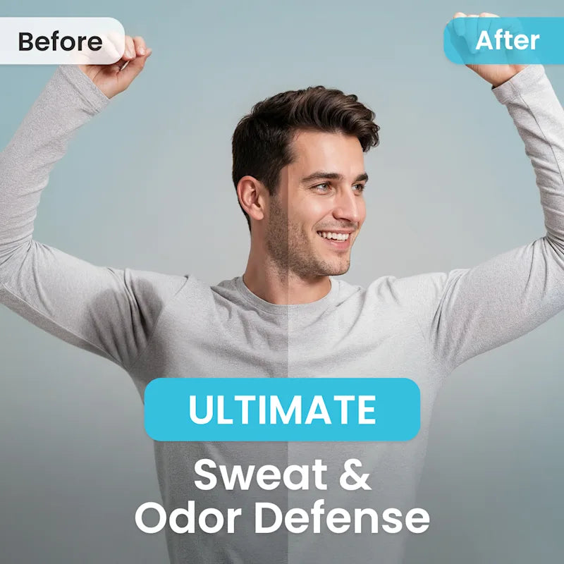 Sweat Blocking Antiperspirant Wipes