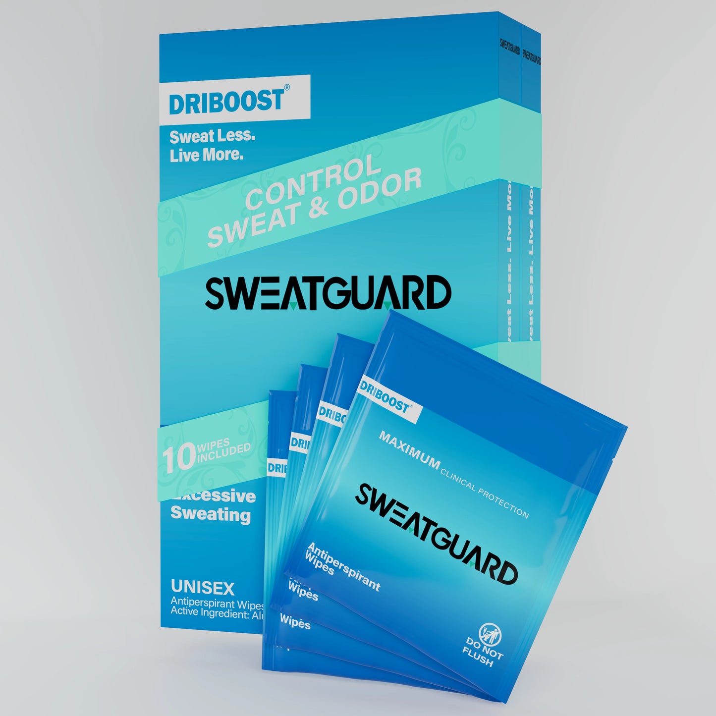 Max Clinical Antiperspirant Wipes