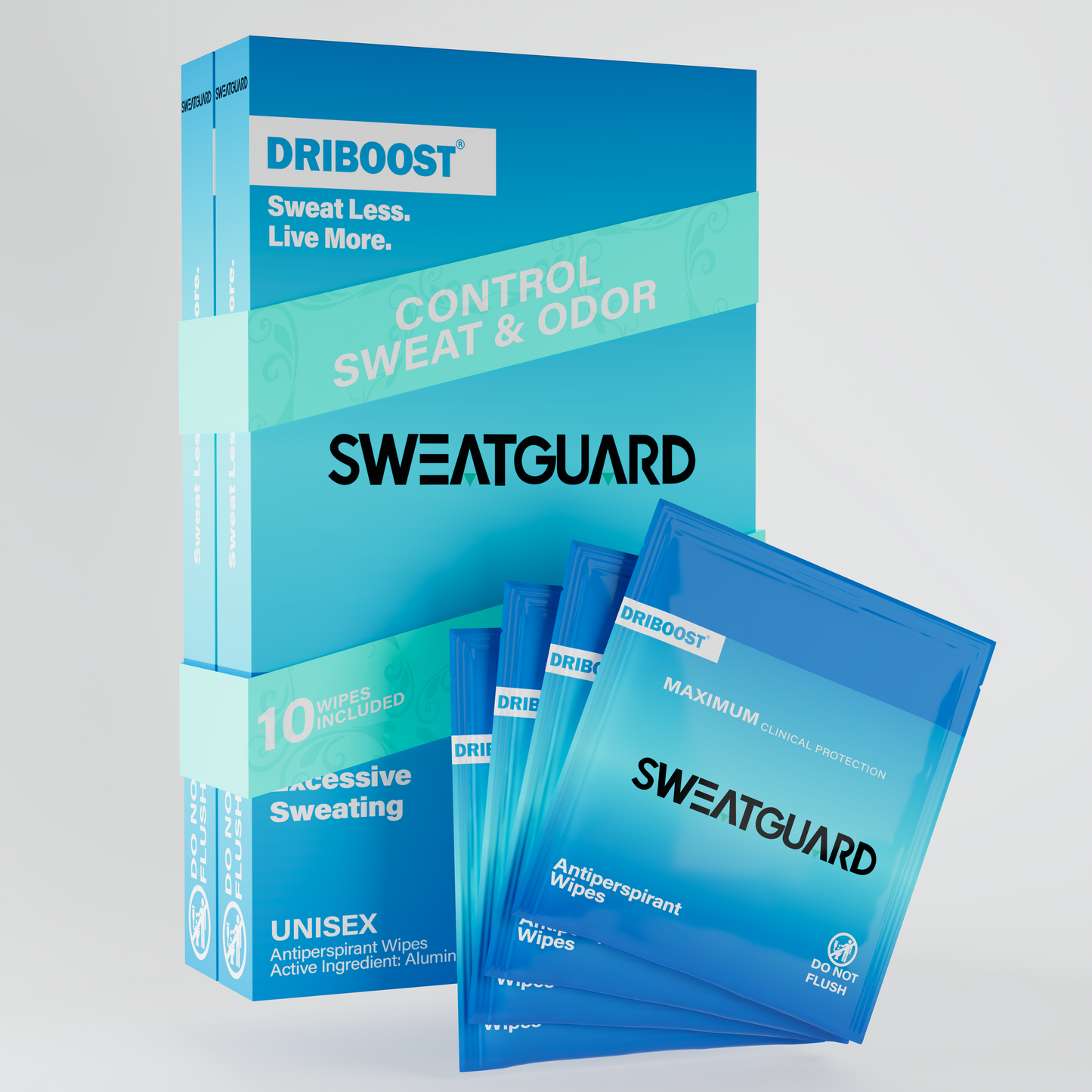 Max Clinical Antiperspirant Wipes